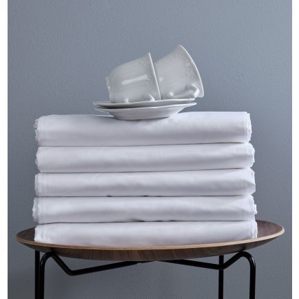 Παπλωματοθήκη Ξενοδοχείου Λευκή Star Polycotton 144TC Cokitex
