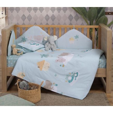 Πάντα Κούνιας Διπλής Όψης Enjoy Life Aqua Nef-Nef