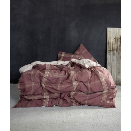 Σετ Σεντόνια Μονά (170x260) Apparel Terracotta Nima Home