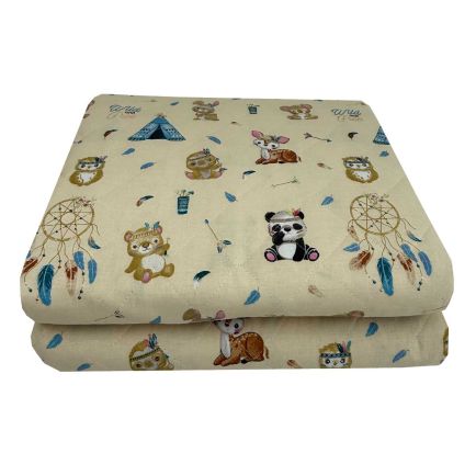 Παιδικό Κουβερλί Μονό (160x240) Boho Animals Astron