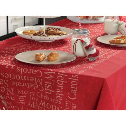 Τραπεζομάντηλο Χριστουγεννιάτικο Celebrate (140x180) Nef-Nef