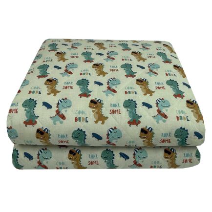 Παιδικό Κουβερλί Μονό (160x240) Cool Dino Astron