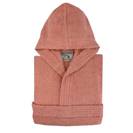 Παιδικό Βαμβακερό Μπουρνούζι 6-8 ετών Coral Astron Italy