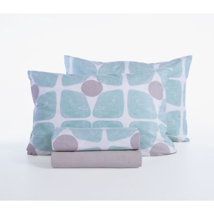 Σετ Σεντόνια Υπέρδιπλα (240x270) Coreo Aqua Nef-Nef