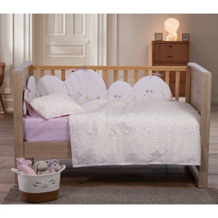 Σετ Σεντόνια Κούνιας (120x170) Cute & Sweet Ecru Nef-Nef