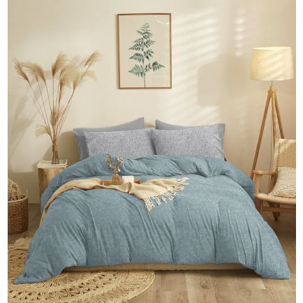 Σετ Σεντόνια Μονά Με Λάστιχο (165x260) Marta Eden Pine Green Cokitex