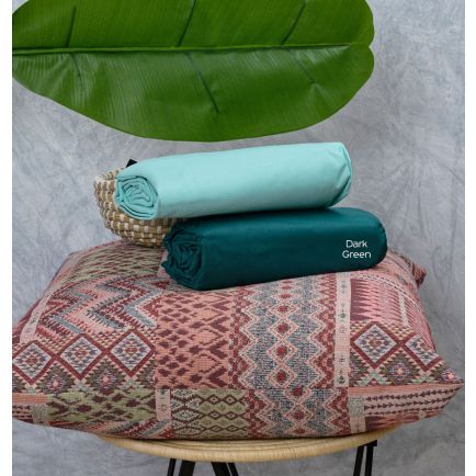 Σεντόνια Μονόχρωμα Angel Cokitex Πράσινες Αποχρώσεις