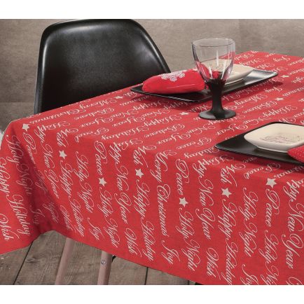 Τραπεζομάντηλο Χριστουγεννιάτικο Holy Night (140x180) Nef-Nef