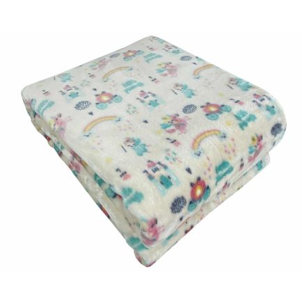 ΚΟΥΒΕΡΤΑ ΠΑΙΔΙΚΗ ΒΕΛΟΥΤΕ LITTLE PRINCESS 160x220 ΑΣΤΡΟΝ