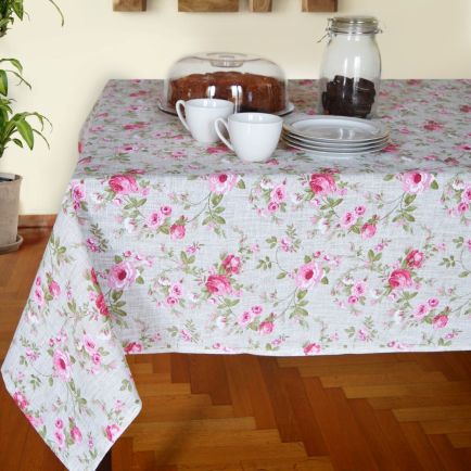 Τραπεζομάντηλο Τυπωτό Loneta Rosas Ilis Home