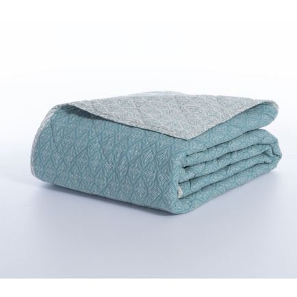 Κουβερλί Υπέρδιπλο (230x240) Sorento Blue Nef-Nef