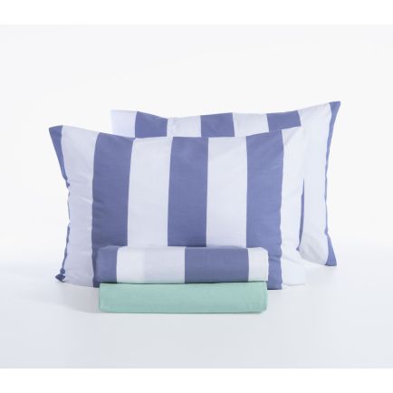 Σετ Σεντόνια Υπέρδιπλα (240x270) Vertia Denim Nef-Nef