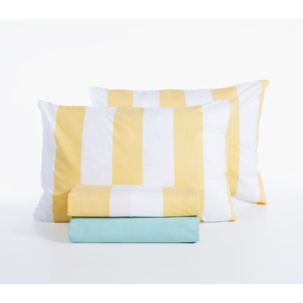 Σετ Σεντόνια Υπέρδιπλα (240x270) Vertia Yellow Nef-Nef