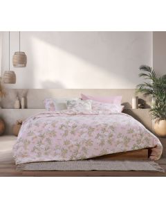 Σετ Σεντόνια Υπέρδιπλα Με Λάστιχο (160x200+35) Dreamel Pink Nef-Nef