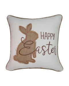 Μαξιλαροθήκη Πασχαλινή (45x45) Με Κέντημα 0743 Ilis Home