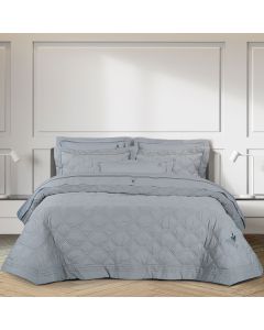 GREENWICH POLO CLUB ΚΟΥΒΕΡΛΙ ΥΠΕΡΔΙΠΛΟ ΣΕΤ 2163 ΓΚΡΙ