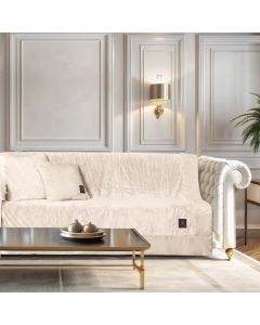 GREENWICH POLO CLUB ΡΙΧΤΑΡΙ VELVET 180Χ250 PREMIUM 3968 IVORY