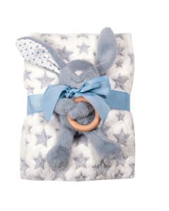 GREENWICH POLO CLUB ΚΟΥΒΕΡΤΑ FLEECE 75X100 ΒΑΒΥ 8844 BLUE, WHITE