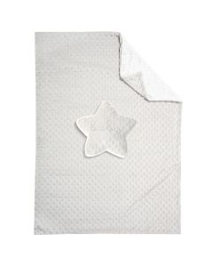 GREENWICH POLO CLUB ΚΟΥΒΕΡΤΑ FLEECE 75X100 ΒΑΒΥ 8846 GREY, WHITE