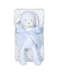 GREENWICH POLO CLUB ΚΟΥΒΕΡΤΑ ΠΙΚΕ 75X100 ΒΑΒΥ ESSENTIAL 8856 BLUE, WHITE