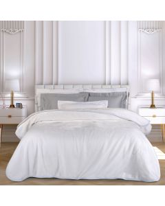 GREENWICH POLO CLUB ΚΟΥΒΕΡΤΑ VELOUR ΥΠΕΡΔΙΠΛΗ 3470 WHITE