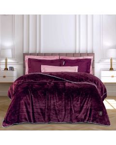 GREENWICH POLO CLUB ΚΟΥΒΕΡΤΑ FLEECE 170X240 ESSENTIAL 4440 BORDEAUX