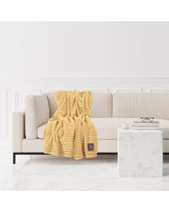 GREENWICH POLO CLUB ΚΟΥΒΕΡΤΑ FLEECE 130Χ170 3488 OCHRE