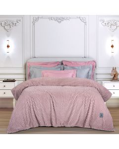 GREENWICH POLO CLUB ΚΟΥΒΕΡΤΑ FLEECE ΥΠΕΡΔΙΠΛH 3474 NUDE