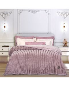 GREENWICH POLO CLUB ΚΟΥΒΕΡΤΑ FAUX FUR ΥΠΕΡΔΙΠΛΗ 3478 NUDE