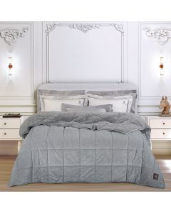 GREENWICH POLO CLUB ΚΟΥΒΕΡΤΟΠΑΠΛΩΜΑ ΥΠΕΡΔΙΠΛΟ SHERPA 3480 GREY