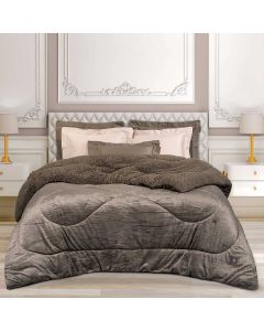 GREENWICH POLO CLUB ΚΟΥΒΕΡΤΟΠΑΠΛΩΜΑ ΥΠΕΡΔΙΠΛΟ ESSENTIAL 3958 TAUPE