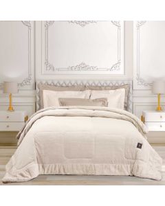 GREENWICH POLO CLUB ΚΟΥΒΕΡΤΟΠΑΠΛΩΜΑ VELVET KING PREMIUM 3965 IVORY