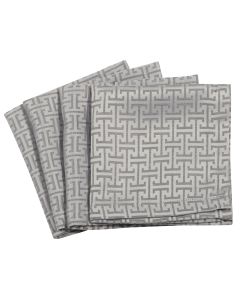 GREENWICH POLO CLUB ΣΕΤ ΠΕΤΣΕΤΕΣ ΦΑΓΗΤΟΥ 40Χ40 3005 GREY