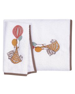 GREENWICH POLO CLUB ΣΕΤ ΠΕΤΣΕΤΕΣ ΒΑΒΥ 8850 COFFEE BROWN, WHITE