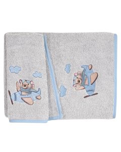 GREENWICH POLO CLUB ΣΕΤ ΠΕΤΣΕΤΕΣ ΒΑΒΥ 8851 BLUE, GREY