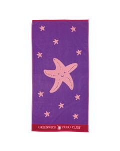 GREENWICH POLO CLUB JUNIOR ΠΕΤΣΕΤΑ ΘΑΛΑΣΣΗΣ 70Χ140 3898 PURPLE