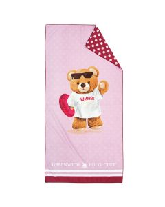 GREENWICH POLO CLUB JUNIOR ΠΕΤΣΕΤΑ ΘΑΛΑΣΣΗΣ 70Χ140 4039 FUSCHIA, PINK