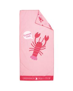 GREENWICH POLO CLUB JUNIOR ΠΕΤΣΕΤΑ ΘΑΛΑΣΣΗΣ 70Χ140 4040 PINK
