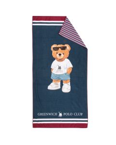 GREENWICH POLO CLUB JUNIOR ΠΕΤΣΕΤΑ ΘΑΛΑΣΣΗΣ 70Χ140 4042 BLUE, RED