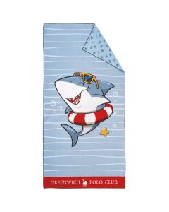 GREENWICH POLO CLUB JUNIOR ΠΕΤΣΕΤΑ ΘΑΛΑΣΣΗΣ 70Χ140 4044 BLUE, RED