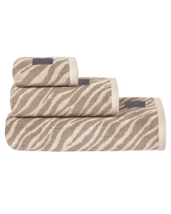 GREENWICH POLO CLUB ΠΕΤΣΕΤΑ ΜΠΑΝΙΟΥ 80Χ150 LOFT 4092 TAUPE, WHITE