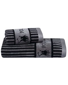 GREENWICH POLO CLUB ΠΕΤΣΕΤΑ ΜΠΑΝΙΟΥ 80Χ150 LOFT 4143 DARK GREY