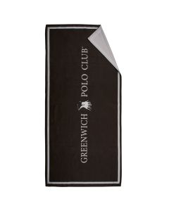 GREENWICH POLO CLUB ΠΕΤΣΕΤΑ ΘΑΛΑΣΣΗΣ 80Χ170 4028 BLACK, TAUPE