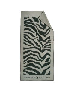 GREENWICH POLO CLUB ΠΕΤΣΕΤΑ ΘΑΛΑΣΣΗΣ 80Χ170 ESSENTIAL 5203 BLACK, TAUPE
