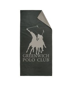 GREENWICH POLO CLUB ΠΕΤΣΕΤΑ ΘΑΛΑΣΣΗΣ 80Χ170 ESSENTIAL 5214 BLACK, GREY