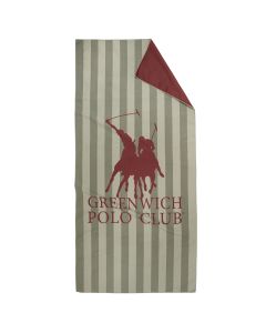 GREENWICH POLO CLUB ΠΕΤΣΕΤΑ ΘΑΛΑΣΣΗΣ 80Χ170 ESSENTIAL 5218 CORAL, GREEN