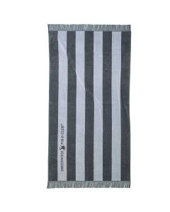 GREENWICH POLO CLUB ΠΕΤΣΕΤΑ ΘΑΛΑΣΣΗΣ 90Χ170 3726 ΓΚΡΙ, ΛΕΥΚΟ