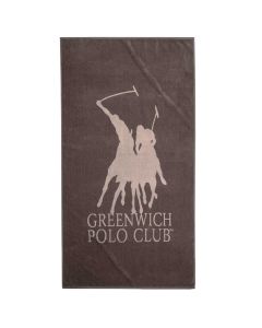 GREENWICH POLO CLUB ΠΕΤΣΕΤΑ ΘΑΛΑΣΣΗΣ 90Χ170 3786 ΚΑΦΕ