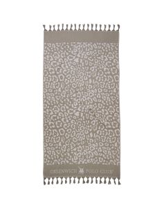 GREENWICH POLO CLUB ΠΕΤΣΕΤΑ-ΠΑΡΕΟ 90Χ170 3791 ΓΚΡΙ