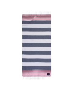 GREENWICH POLO CLUB ΠΕΤΣΕΤΑ-ΠΑΡΕΟ 80Χ180 3816 ΚΟΚΚΙΝΟ, ΜΠΛΕ